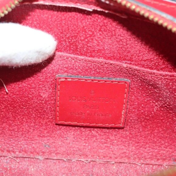 LOUIS VUITTON Epi Dauphine PM Pouch Castilian Red - Picture 8 of 15